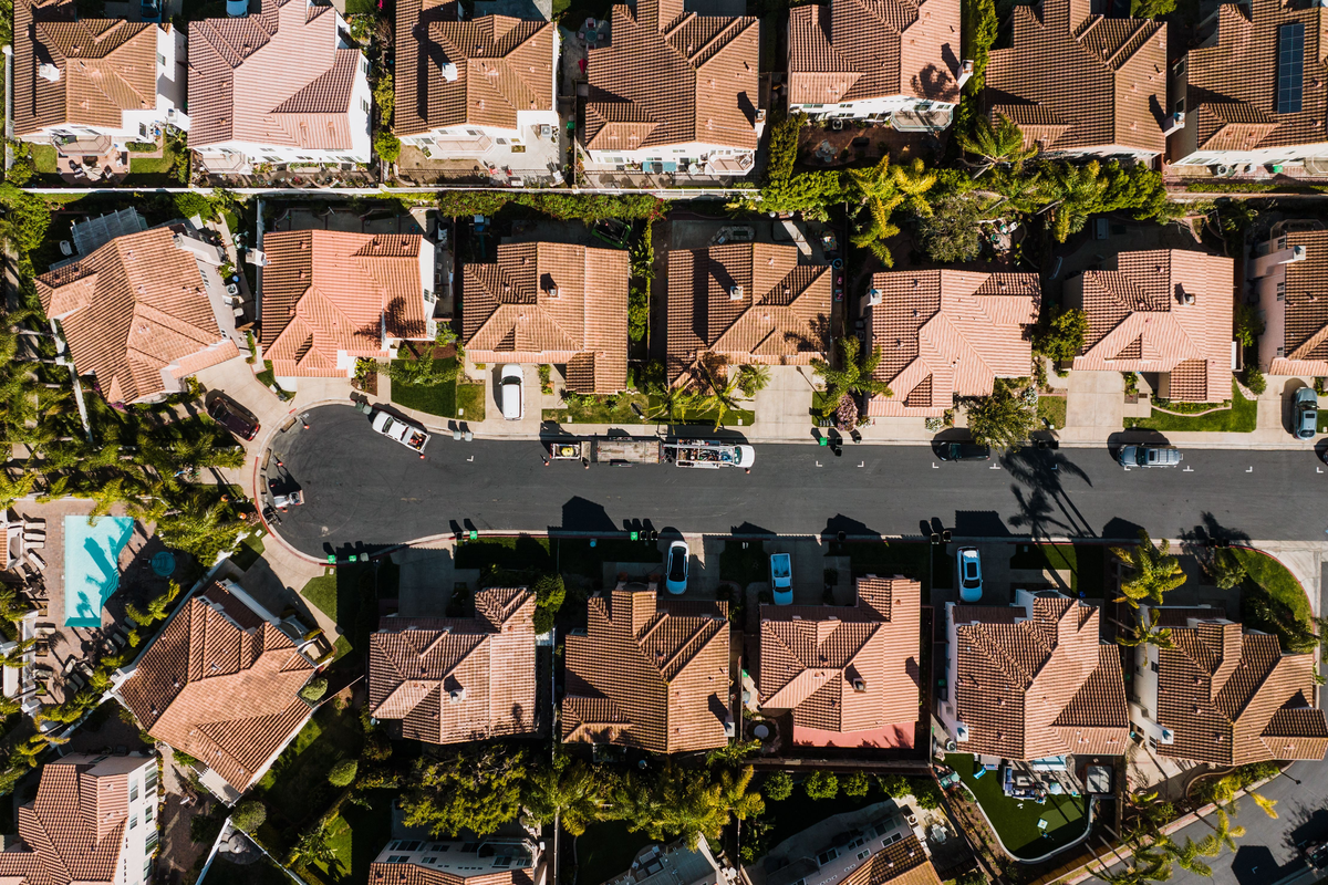 Residential homes in Moreno Valley.
