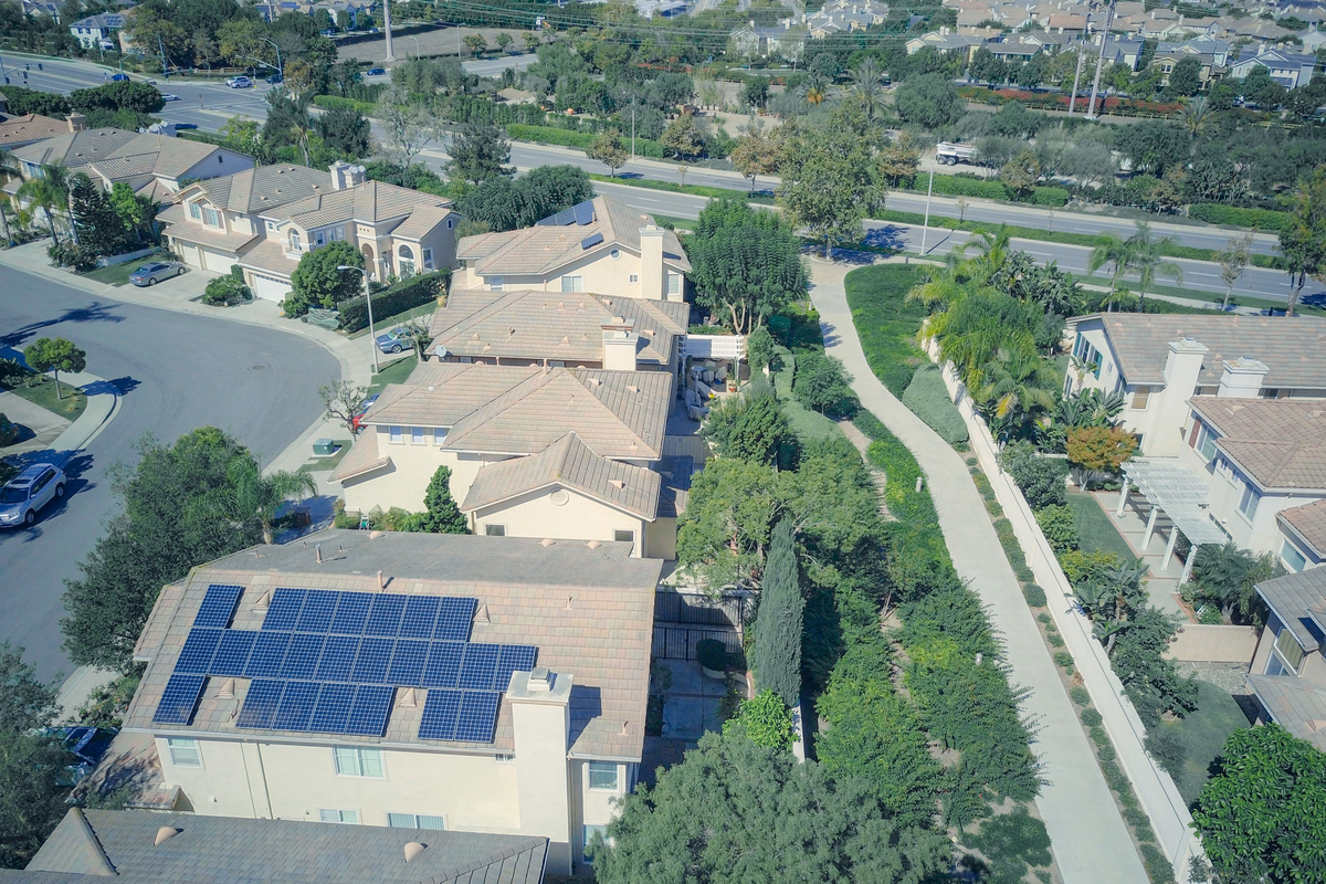Residential homes in Moreno Valley.