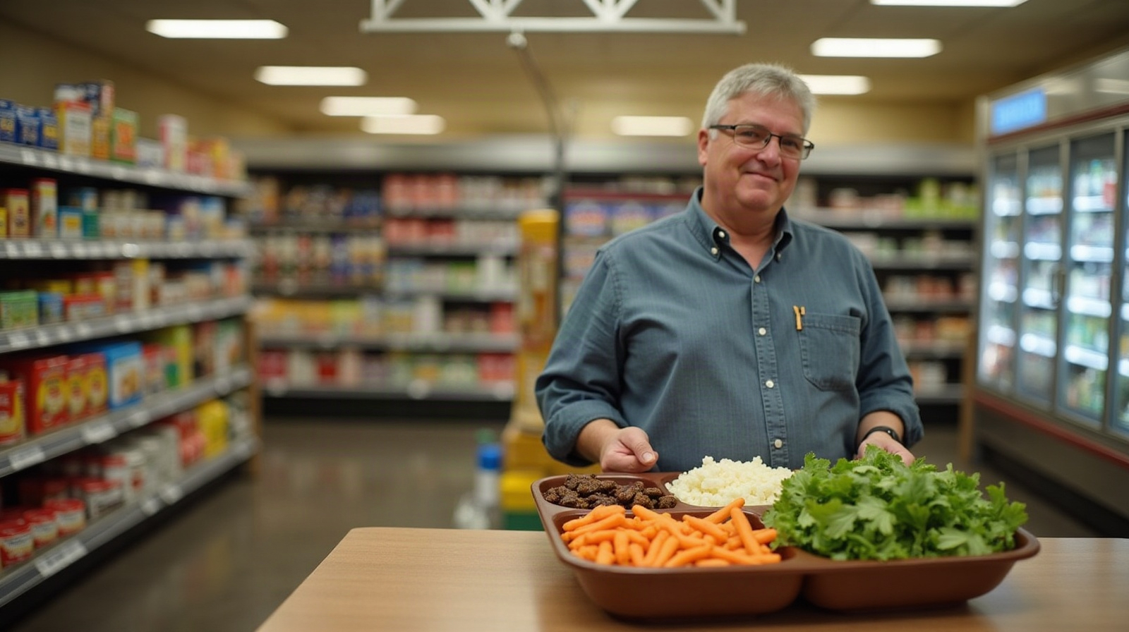 The Plate Method Works. Moreno Valley's Grocery Aisles Don't Cooperate.. This week, Inland Empire Health Plan will lead a free class at Iris Plaza on meal planning for people managing diabetes. The curriculum is the plate method: half the plate vegetables, a quarter lean protein, a quarter starch, learn which
