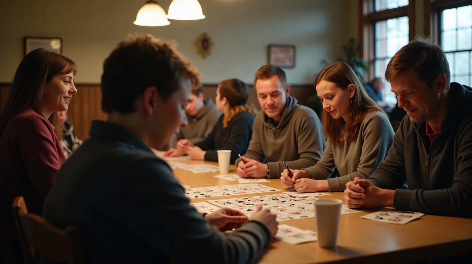 Bingo Doesn't Owe You a Win Tonight. On a Tuesday evening this fall, families filled the tables at Farm House Collective in Riverside for a night of bingo, cards and daubers supplied at the door. It is the kind of low stakes, high fun event that fills