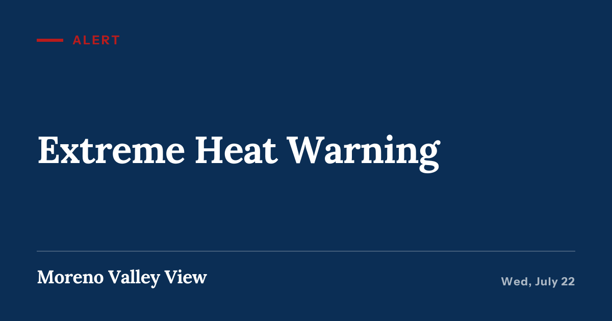 Illustration for “Extreme Heat Warning”