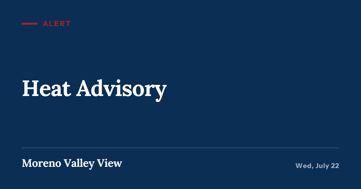 Illustration for “Heat Advisory”