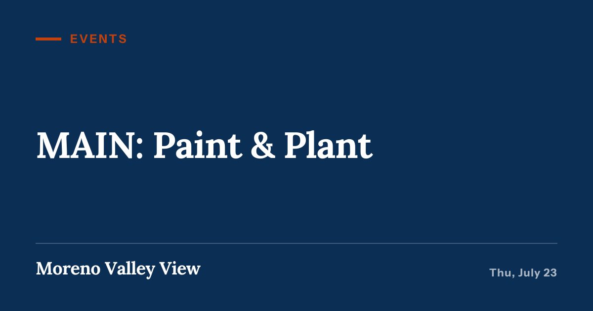 Illustration for “MAIN: Paint & Plant”
