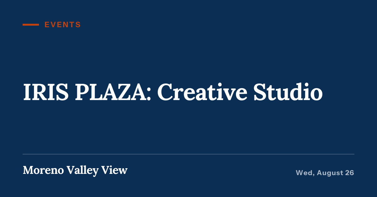 Illustration for “IRIS PLAZA: Creative Studio”