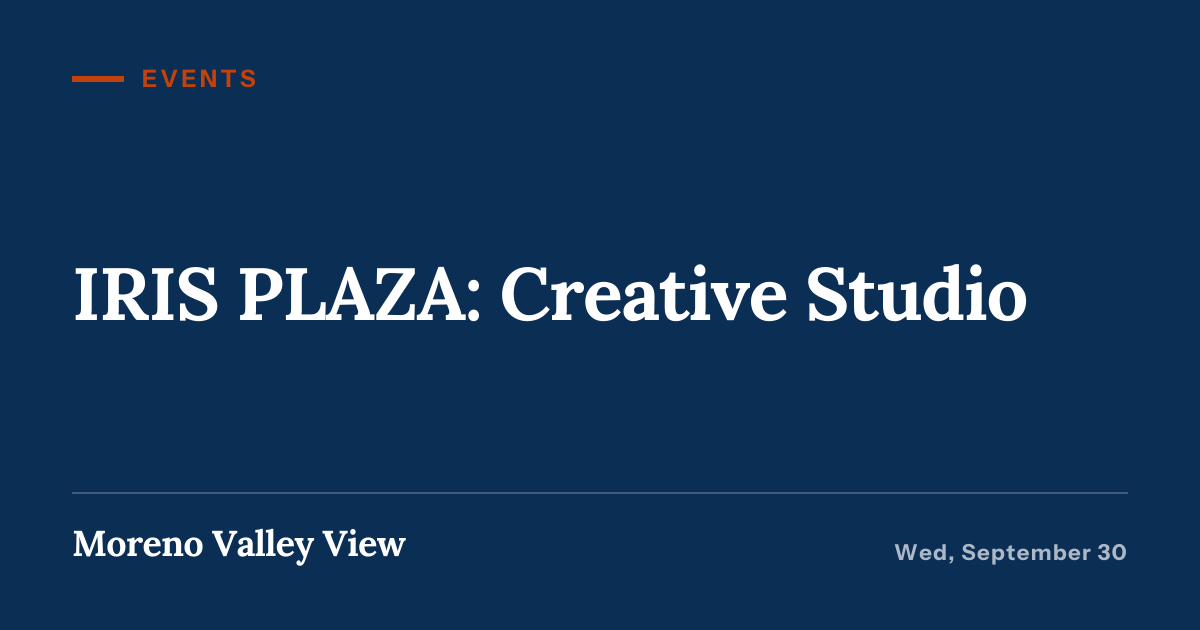 Illustration for “IRIS PLAZA: Creative Studio”